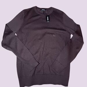 Express Womens Pullover Sweater Brown Size XS